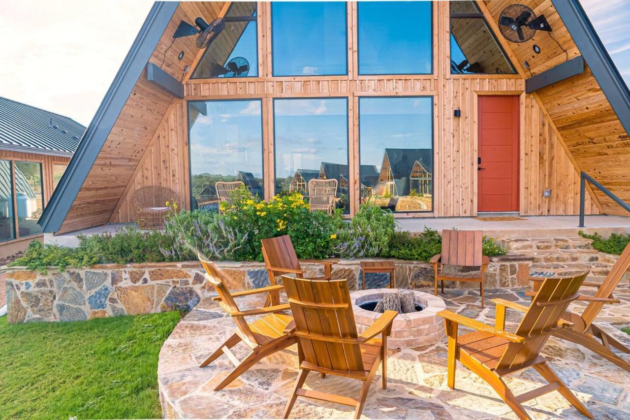 Gruene Daze Chalet - Stylish Aframe - Escape The Ordinary Ню Браунфелс Екстериор снимка