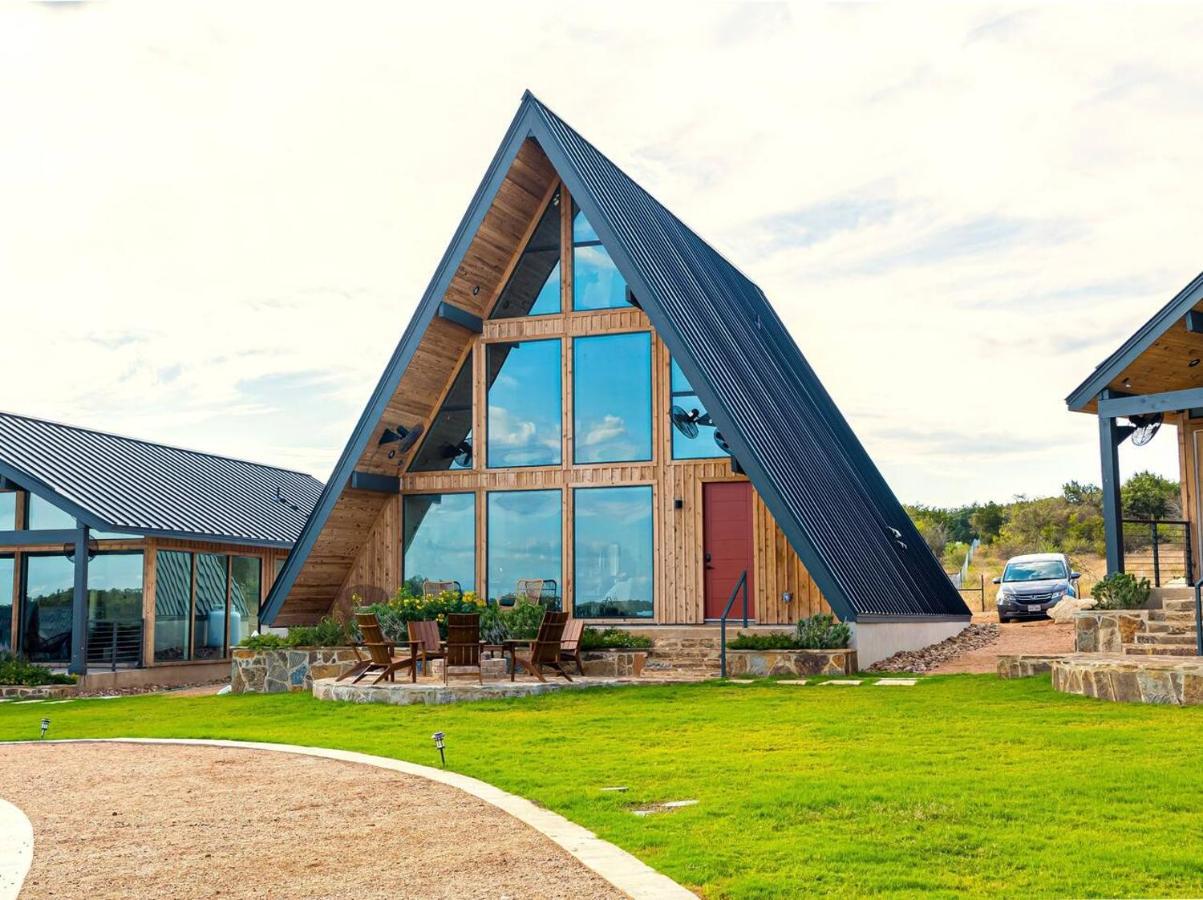 Gruene Daze Chalet - Stylish Aframe - Escape The Ordinary Ню Браунфелс Екстериор снимка